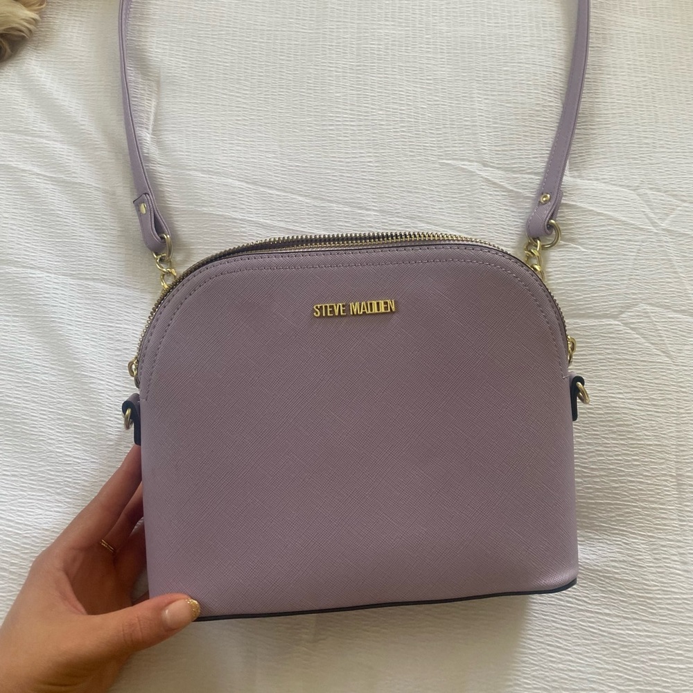 Steve Madden- purple cross body bag